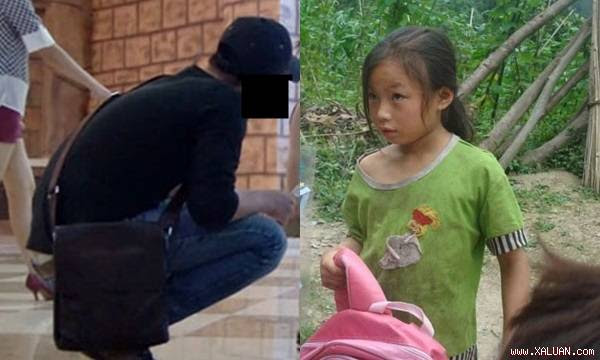  Sáng nay con đi học thì chú thấy con liền vẫy con vào góc tối (ảnh minh họa)