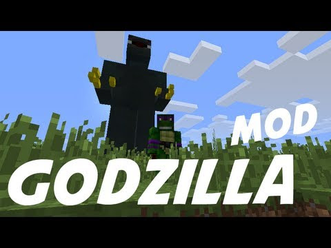 Minecraft Mod Showcase: GODZILLA!!! - YouTube