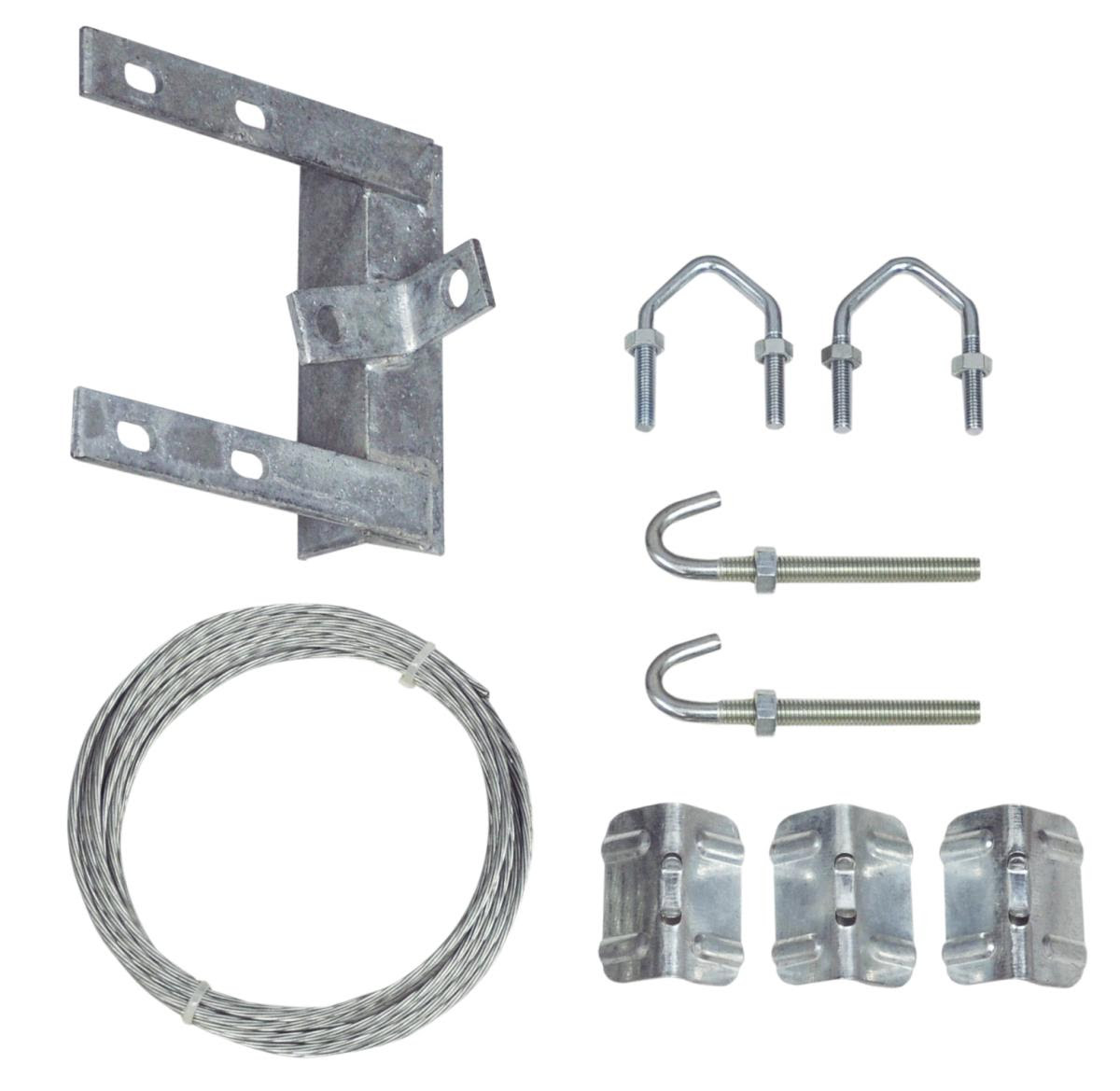 E44-Kit de montage pour fixation antenne sur cheminee à 6,00 € (Antennes  vidéo d'extérieur)