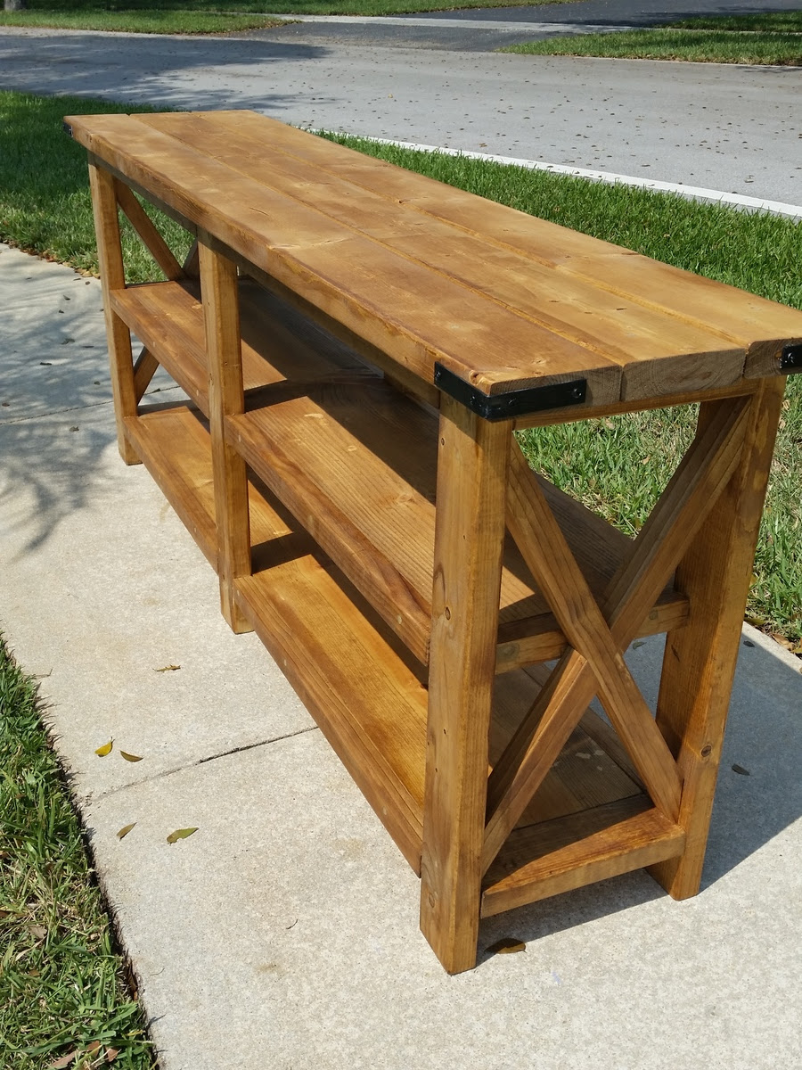 Ana White Corner TV stand - DIY Projects