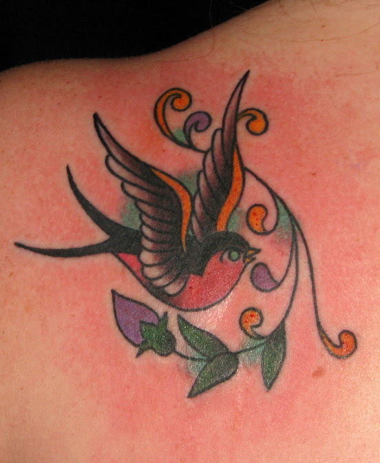 heart and stars tattoo designs