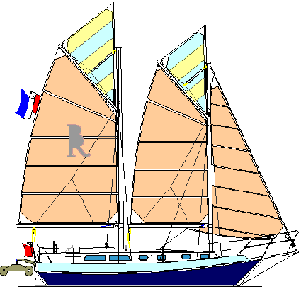 GAFF RIGGED SAILBOAT PLANS | House Plans