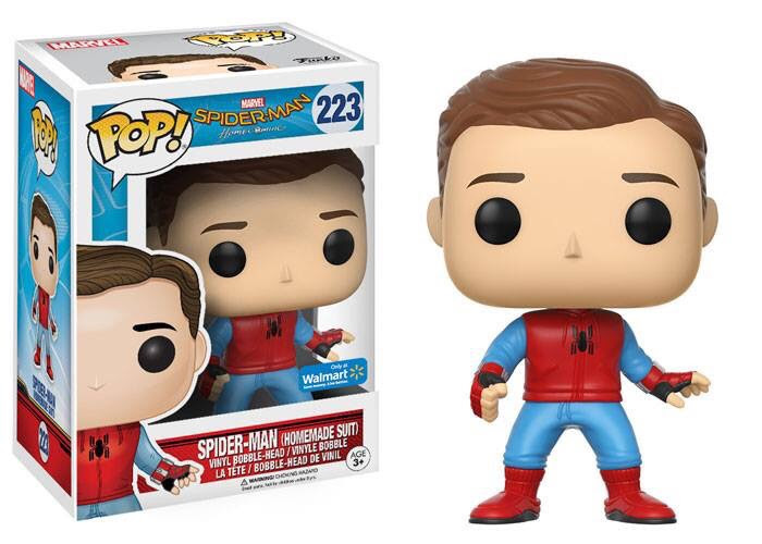 Funko Spider-Man Homecoming POP Vinyl Exclusives! Iron Man ...