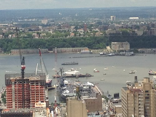 Space Shuttle on the Hudson