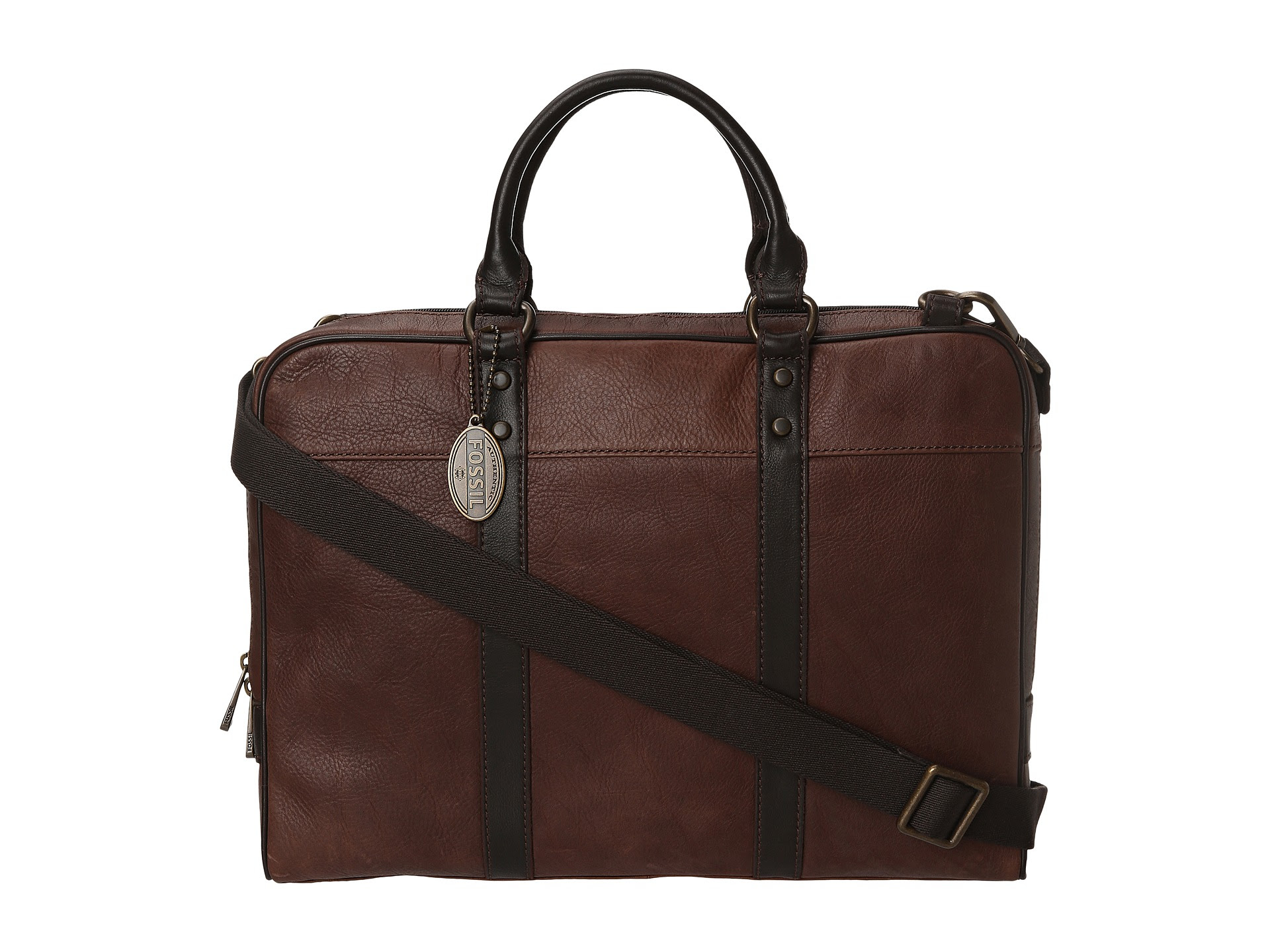 fossil estate document bag