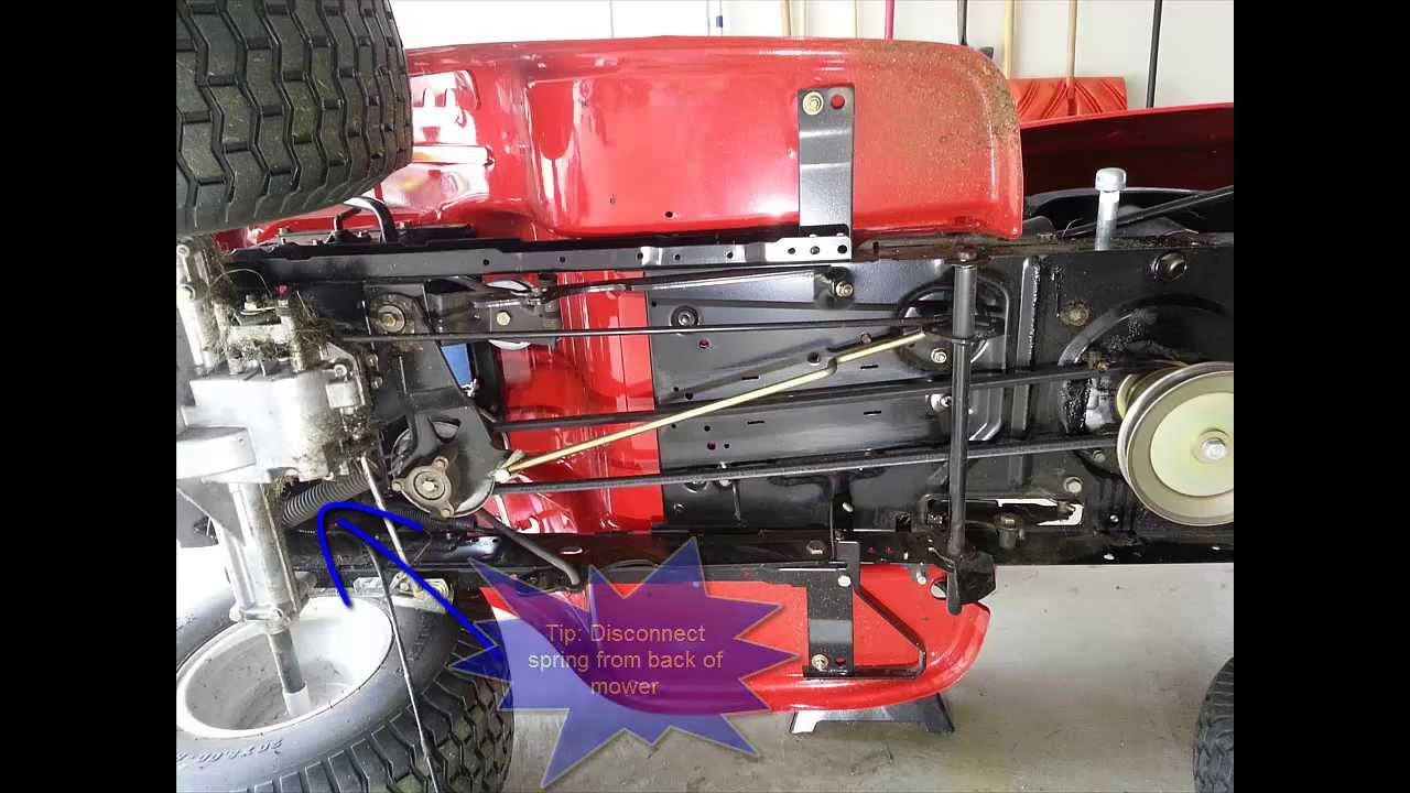 LawnMowerBeltReplacment - YouTube