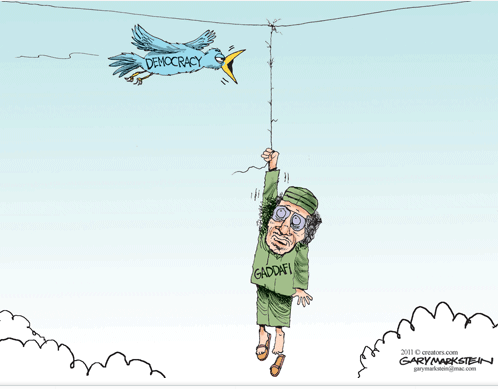 (via political-cartoons) Libyan Revolution Cartoon. (via political-cartoons)