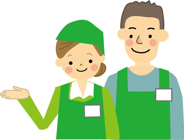 人物 職業 販売 レジ イラスト 無料素材