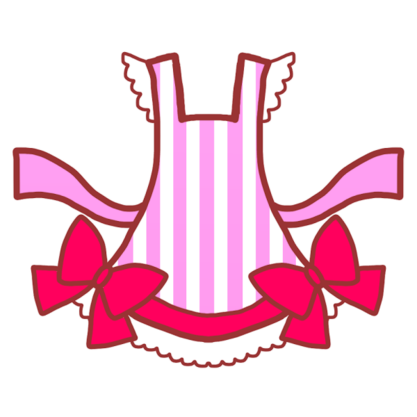 エプロンのイラスト かわいいフリー素材が無料のイラストレイン