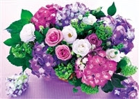 Epo 71 134 フラワー シーズンフラワーズ 6月 紫陽花 花言葉 団結 108ピース エポック社 の商品詳細ページです 日本最大級のジグソーパズル通販専門店 ジグソークラブ