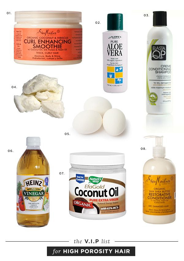 High Porosity Hair