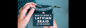 How To Knit A Latvian Braid