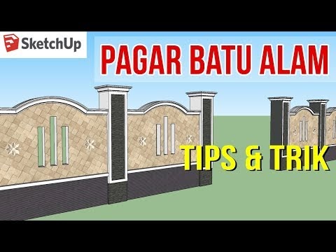 Populer Membuat Pagar Batu Alam Di Sketchup Tips Dan Trik, Viral!