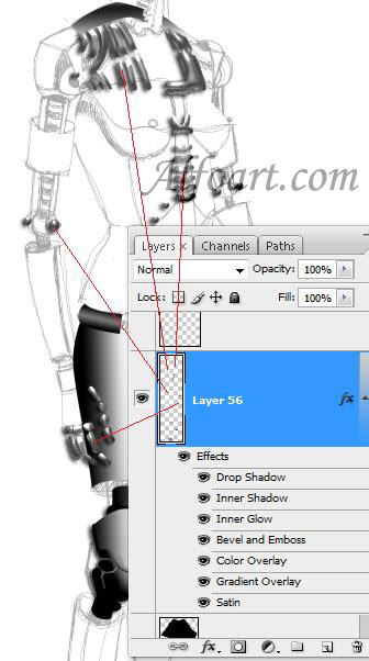 robot girl photoshop tutorial