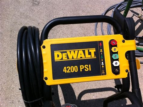 Home tools, gear & equipment tools & supplies automotive tools & supplies every editorial product is independently selected. DeWALT 4200 PSI Pressure Washer DPW4240 - Review - Tools