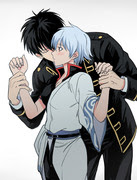 銀魂100users入り 坂田銀時 15 Pixiv年鑑 B