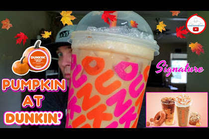 dunkin pumpkin iced coffee calories