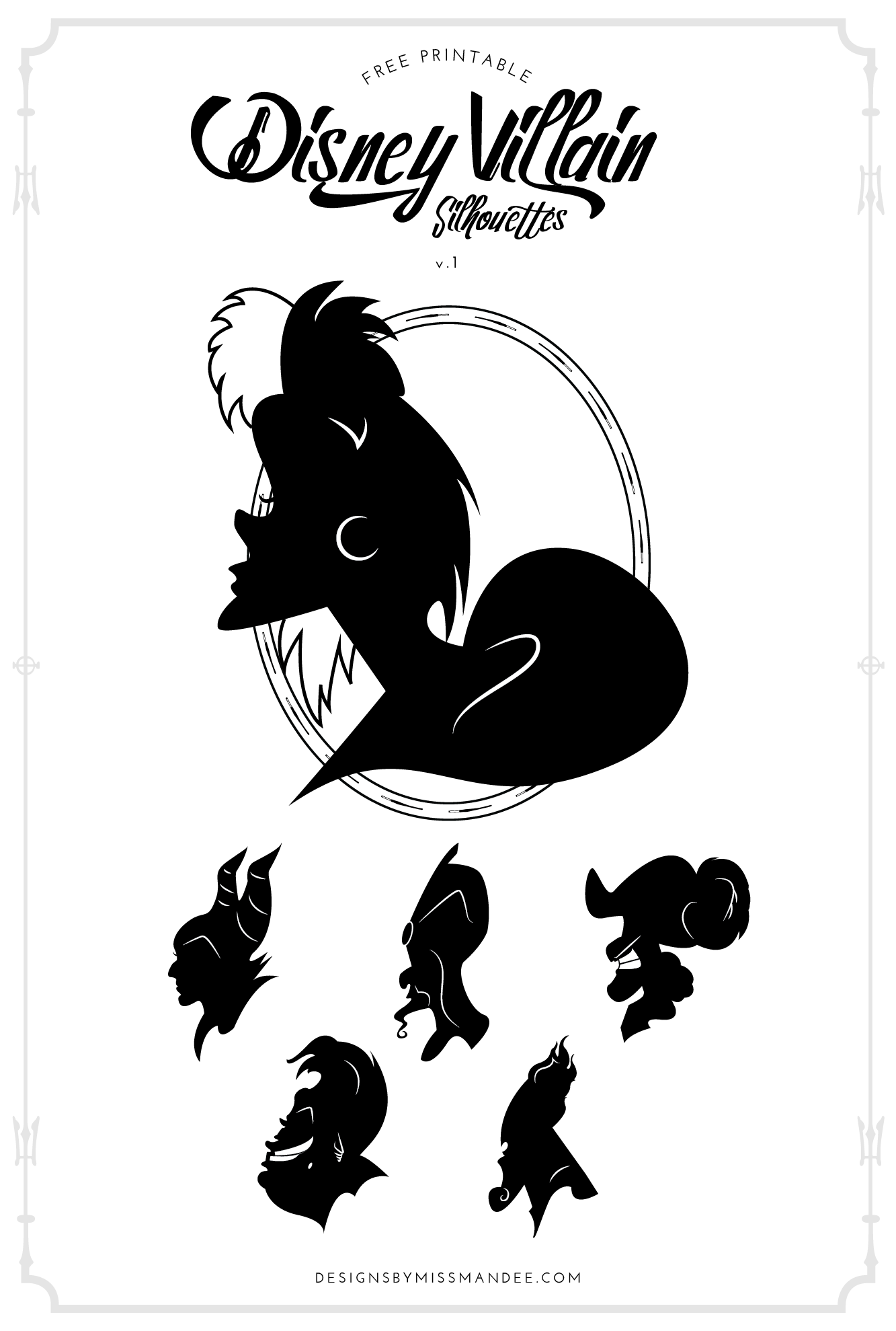 Free Free 303 Male Disney Villains Svg SVG PNG EPS DXF File