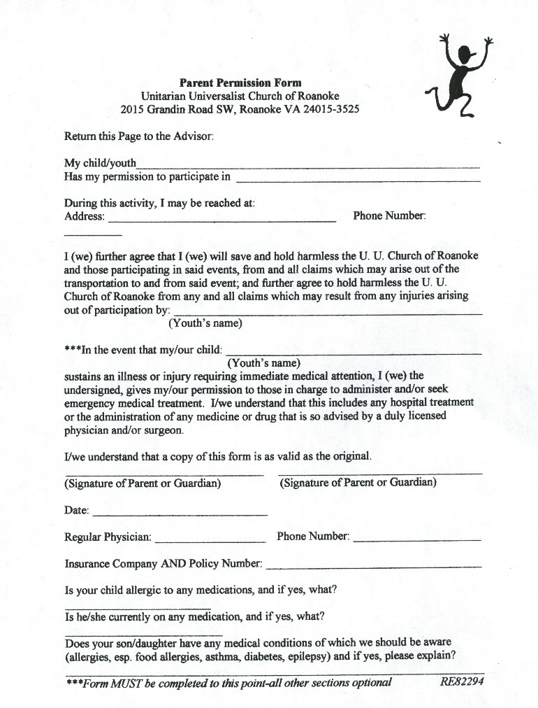Medical Treatment Release Form - Free Printable Documents