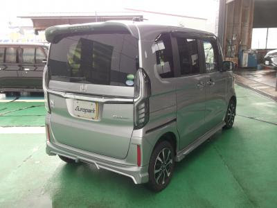 新潟の中古車情報 ホンダ ｎ ｂｏｘカスタム ｇ ｌ ４ｗｄ ｉ ｓｔｏｐ ｃｖｔ 無限エアロｍナビ１セグ オートパーク