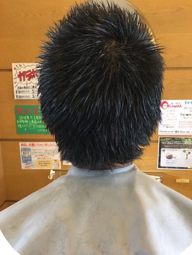 坊主から伸びてきてどーしようもならない男子達はこのヘアスタイルでかっこよく変身 美容しょうへいの店のブログ