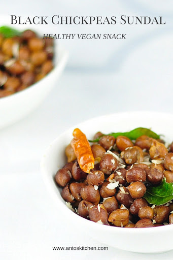 brown chana sundal