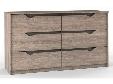 commode  tiroirs vision coloris chene liege vente de