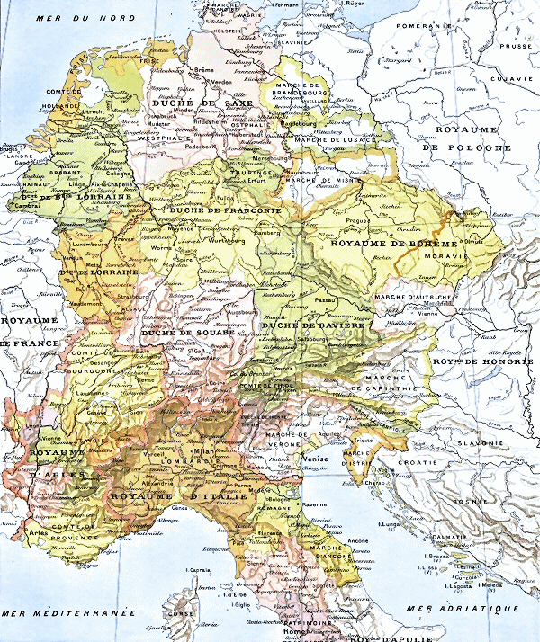 Le Saint Empire Romain Germanique