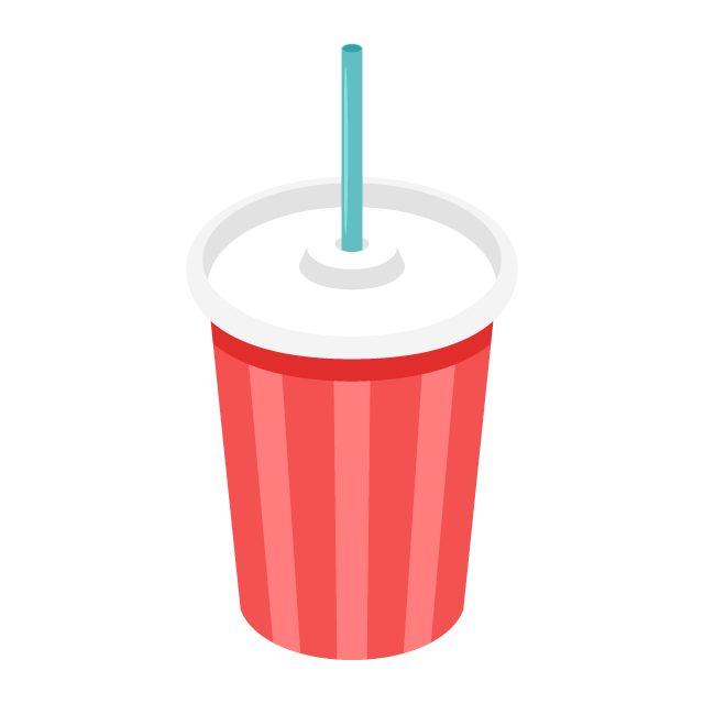 ファーストフード店のドリンクの無料ベクターイラスト素材 Picaboo ピカブー 無料ベクターイラスト素材