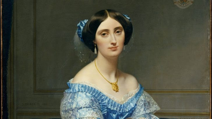 美人薄命 アングルが描いたド ブロイ公爵夫人と夫婦の愛 アートをめぐるおもち