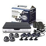 Zmodo PKD-DK8001-1TB Packaged 8-Channel DVR Kit H.264-3G Mobile with 1TB Hard Drive