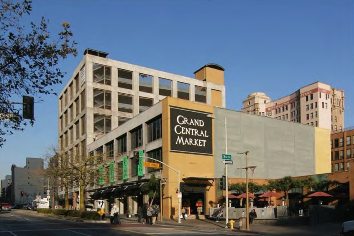 Pcad Laughlin Homer Building Grand Central Market Los Angeles Ca