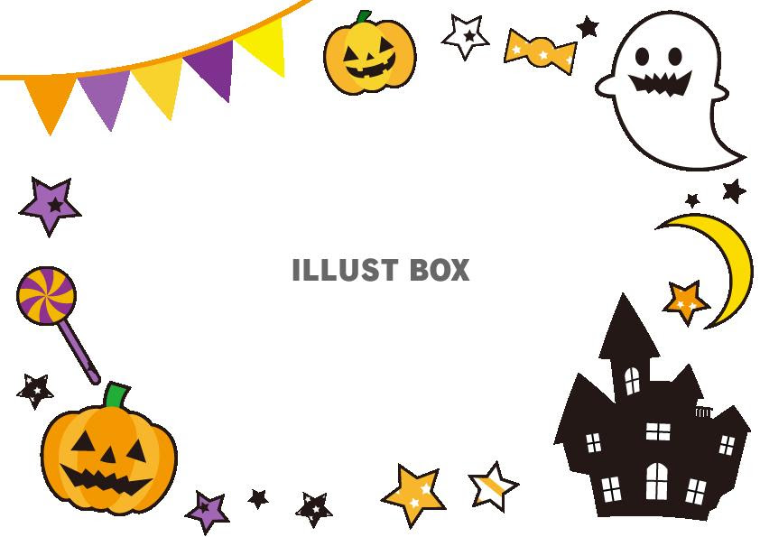 ハロウィンのイメージイラストのまとめ 02 イラスト系まとめ 無料イラスト 素材ラボ 素材ラボ
