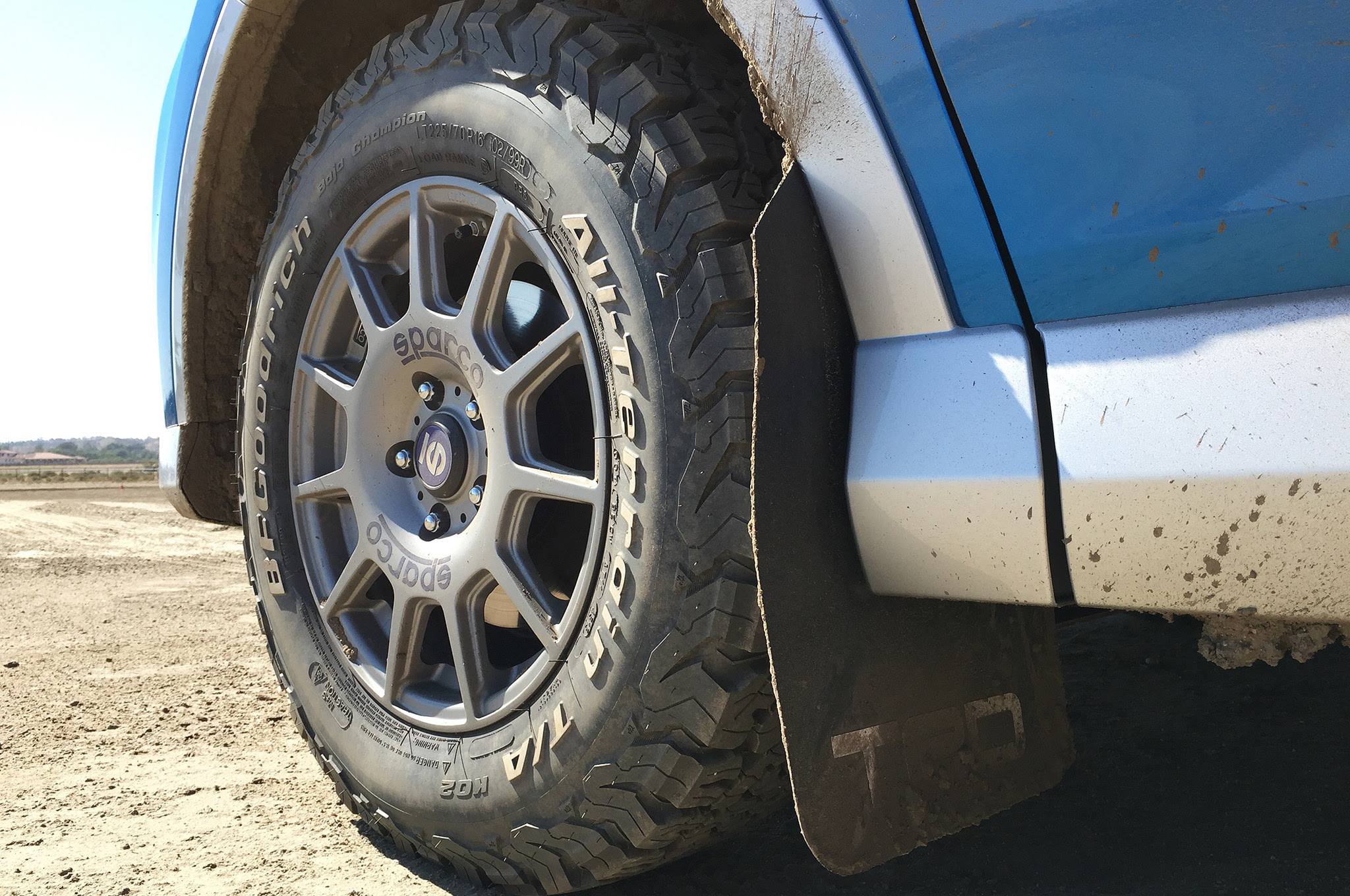 2016 Toyota Rav4 TRD Rally Sparco wheels