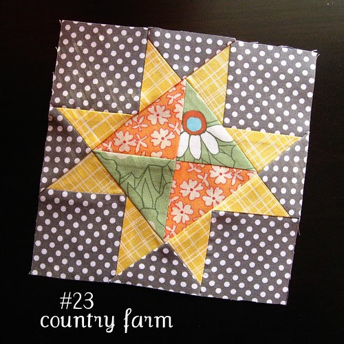 farmer's wife sampler, block 23