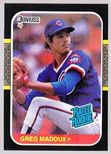 Amazon.com : 1987 Donruss #36 Greg Maddux (RC - Rookie Card) : Sports Related Trading Cards ...