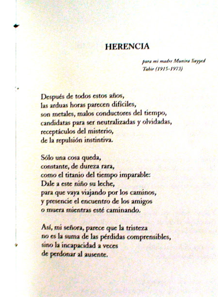 Four of my Spanish Poems