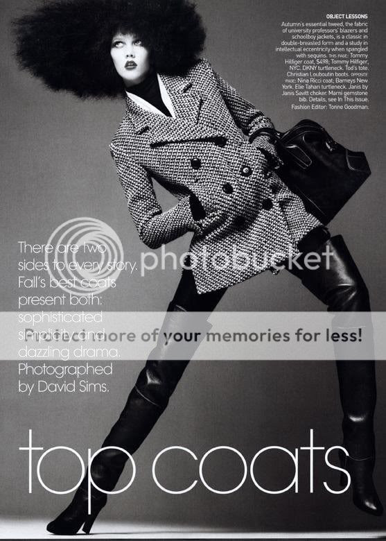 "Top Coats" Editorial
