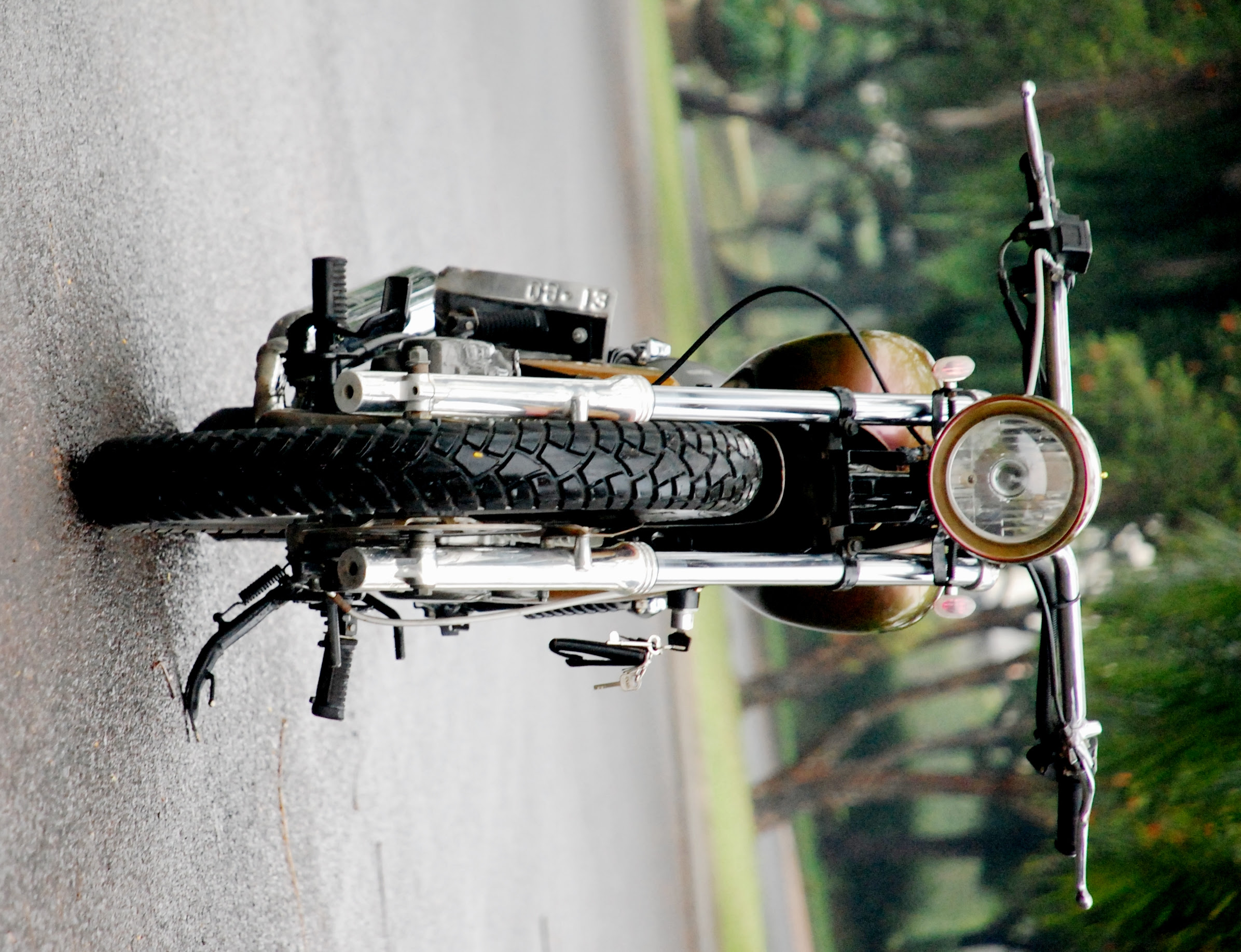 GL 100 Bergaya Chopper Tak Asal Murah Gilamotor