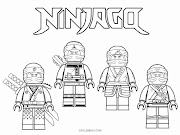 Lloyd Lego Ninjago Figuren Ausmalbilder