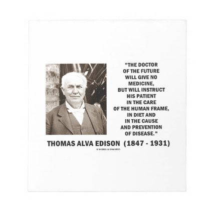 Doctor Of The Future Give No Medicine Prevention Memo Pad