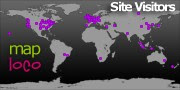Locations of Site Visitors