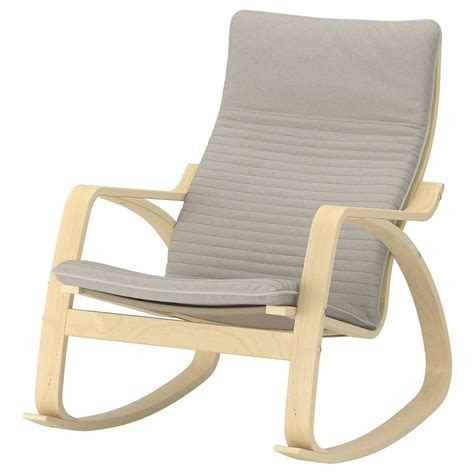 18 doll rocking chair hand made twig & vine willow rustic bent wood folk art. POÃNG Knisa light beige, Rocking-chair, birch veneer - IKEA
