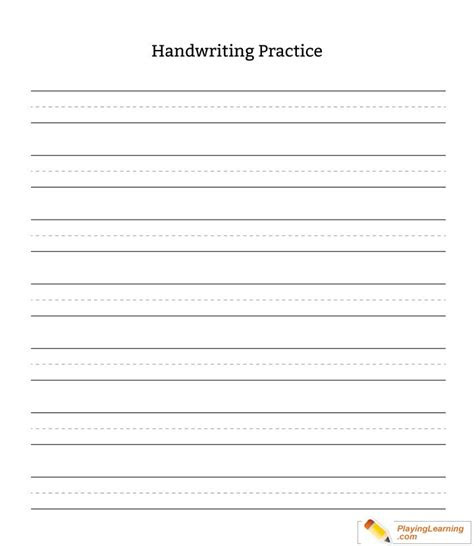  kindergarten blank writing worksheets