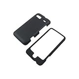 Premium Black Hard Rubberized Snap-on Case Cover for the HTC T-Mobile G2