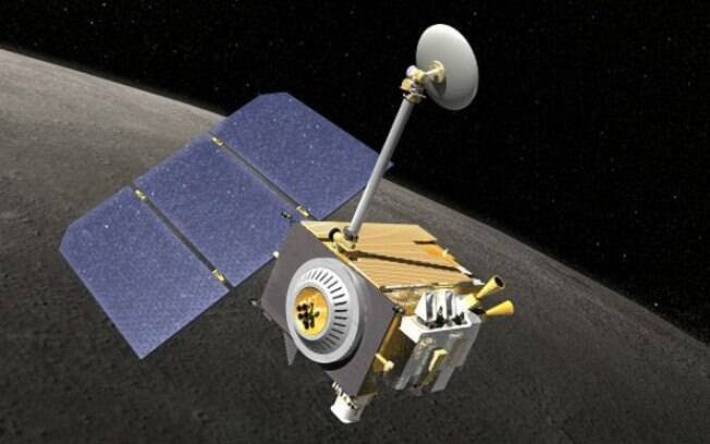 A nave Lunar Reconnaissance Orbiter, da agência americana, foi lançada no espaço em 2009