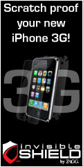 invisibleSHIELD for iPhone 3G