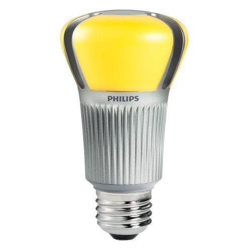 QTY 4 / 417048 Philips Ambient LED Light Bulb - Dimmable - 40 Watt A19 Replacement - Soft White (2700k) - 470 Lumens On Sale