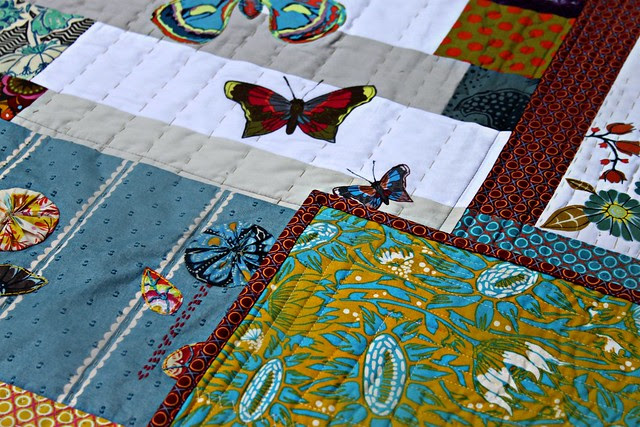Applique Art Quilt -- Binding Details