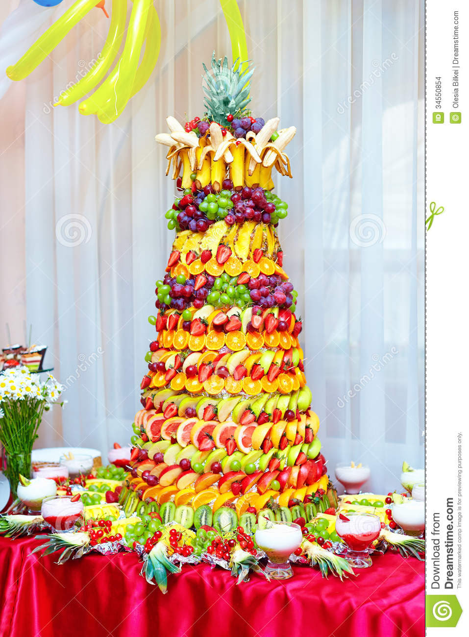 Use Fruits as a Cake Decoration